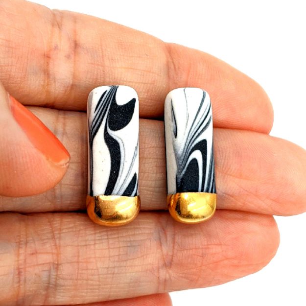 03-01-Studs-Marbled-Porcelain-Melanie-Sherman-Ceramics-Jewelry-Cerbera-Gallery
